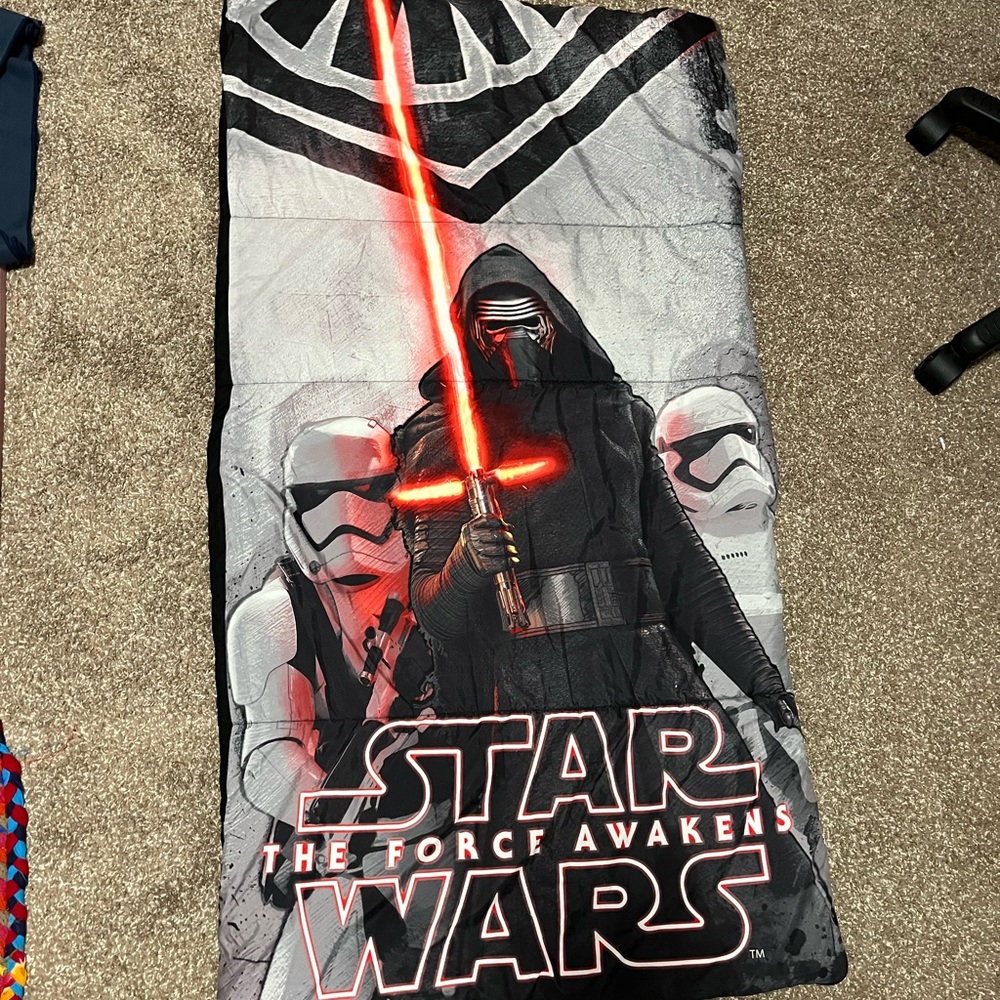 Star Wars The Force Awakens Sleeping Bag